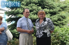 Сергей Бондаренко (слева), Маргарита Сапожникова (справа)