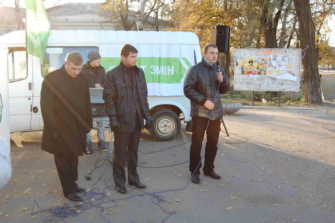 "Фронтовики" в действии