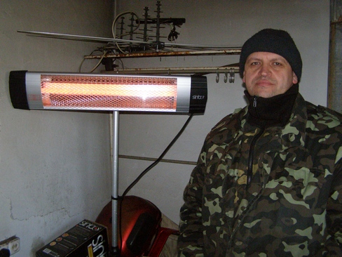 Юрий Будак, сотрудник гаражного кооператива Warmth-488-5