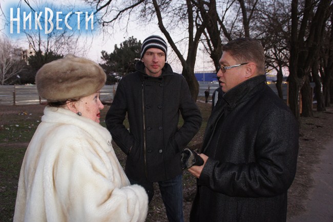 Нелли Константиновна, Андрей Агнянников (в центре), Александр Демьянов (справа)