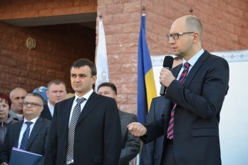 Вадим Мериков и Арсений Яценюк