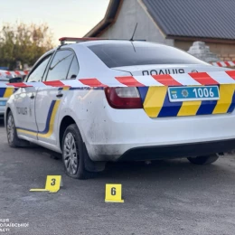 Слідчі дії на місці інциденту. Фото: Нацполіція