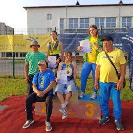 Миколаївські спортсмени на Чемпіонаті з легкої атлетики. Фото: пресслужба Миколаївської міської ради